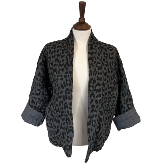 Caprice Leopard Kimono Jacket