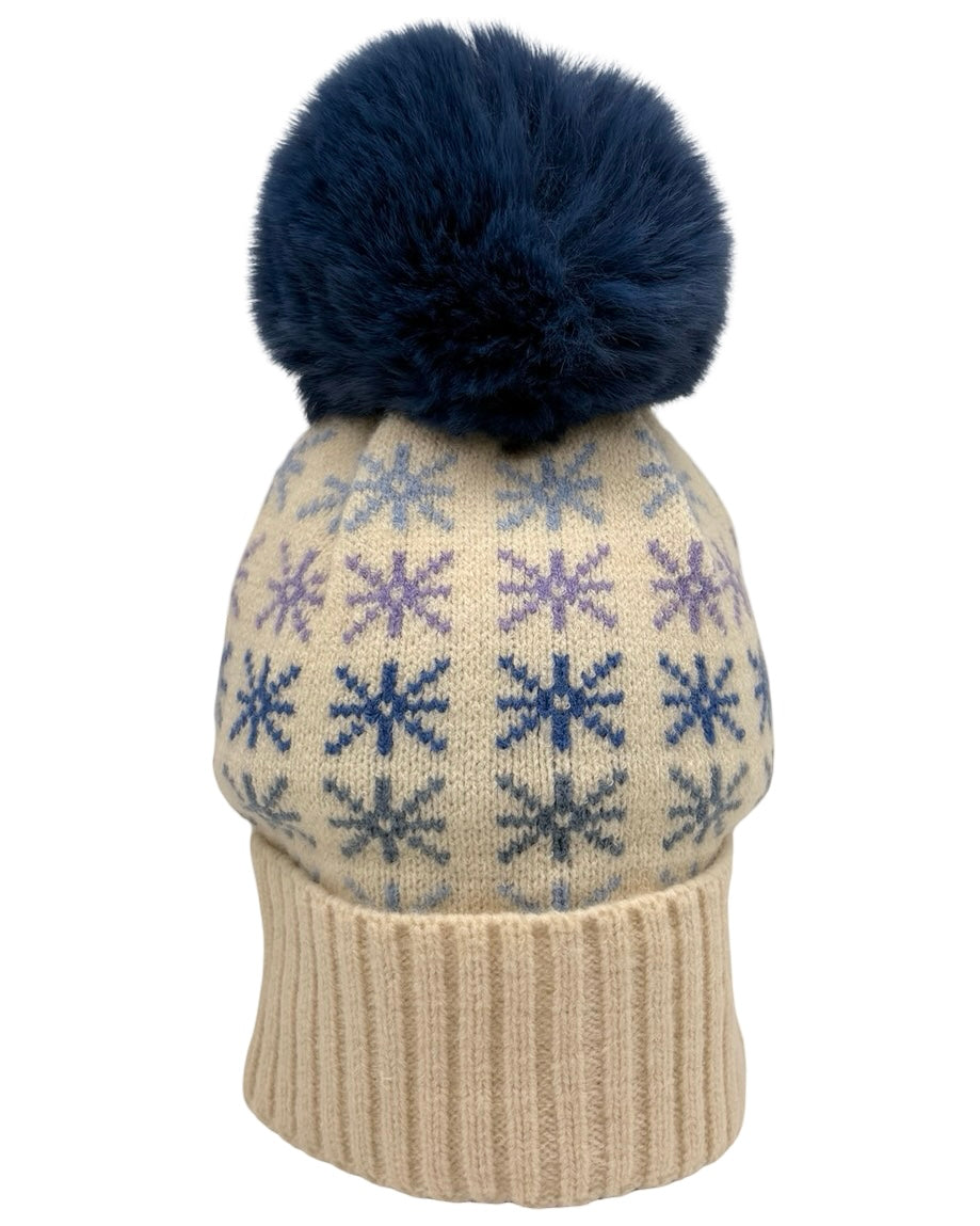Star Pom Pom Hat