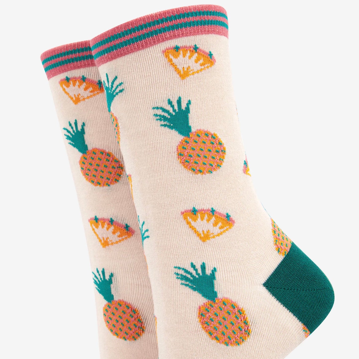 Bamboo Pineapple Socks