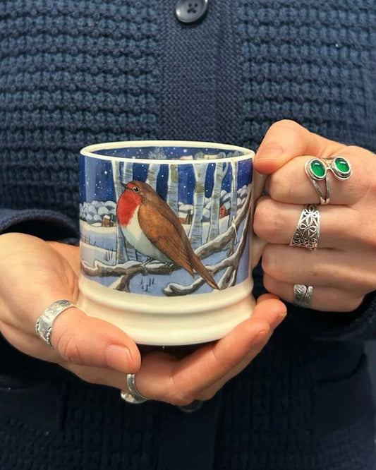 Emma Bridgewater Midnight Robin Small Mug