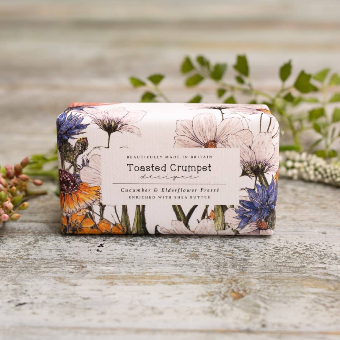 Cucumber & Elderflower Presse 190g Soap Bar