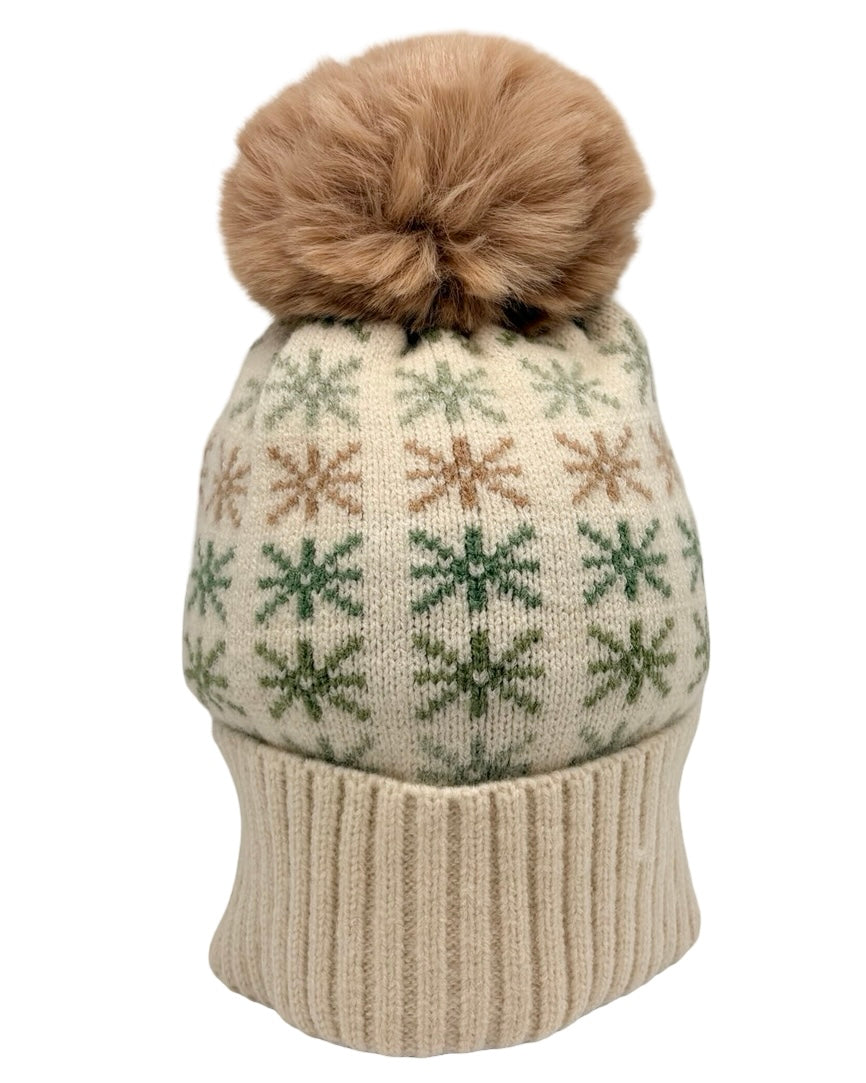 Star Pom Pom Hat