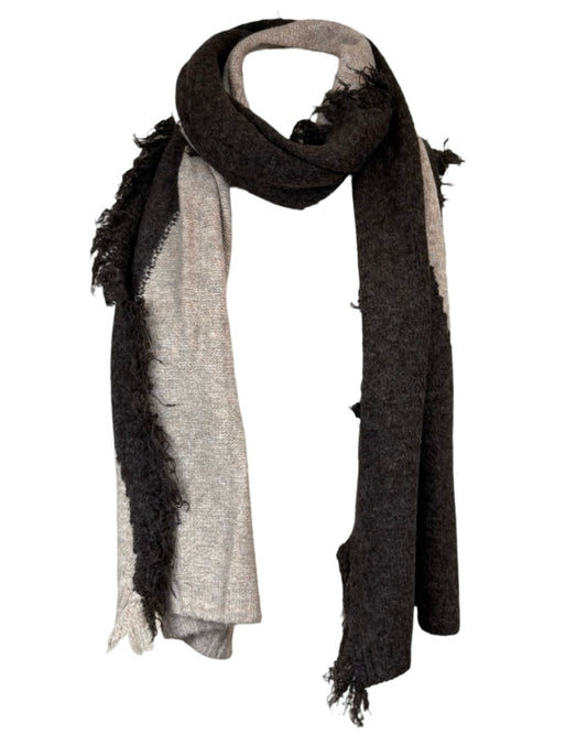 Raw Edge Scarf