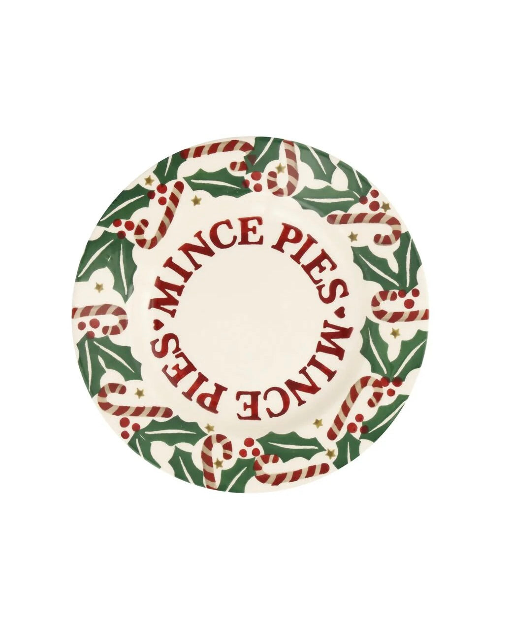Emma Bridgewater Candy Cane 8 1/2 Inch Plate