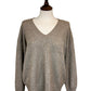 Leane Ribbed V Neck Jumper