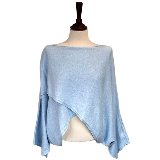 Addison Cross Front Poncho Type Top