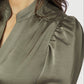 Neo Noir Rosslyn Heavy Sateen Blouse