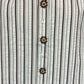 Reine Striped Floral Embroidered Sleeve Blouse