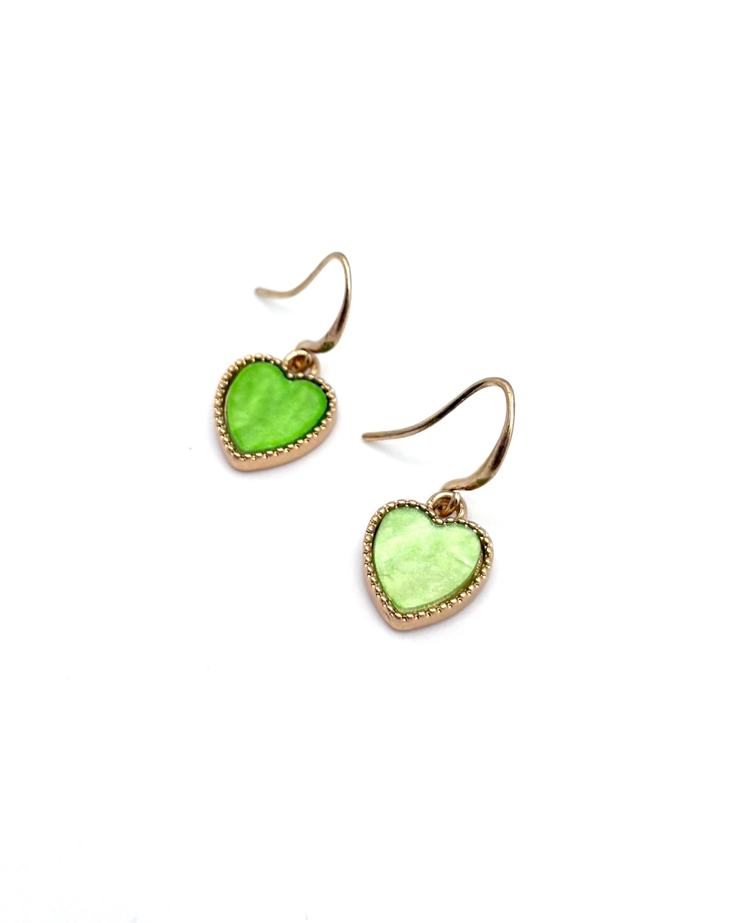 Heart Drop Earrings