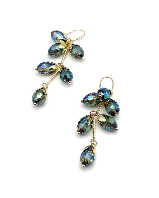 Cluster Drop Earrings
