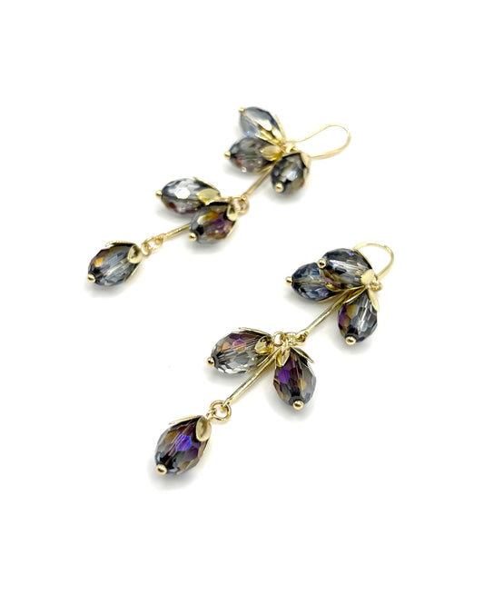 Cluster Drop Earrings
