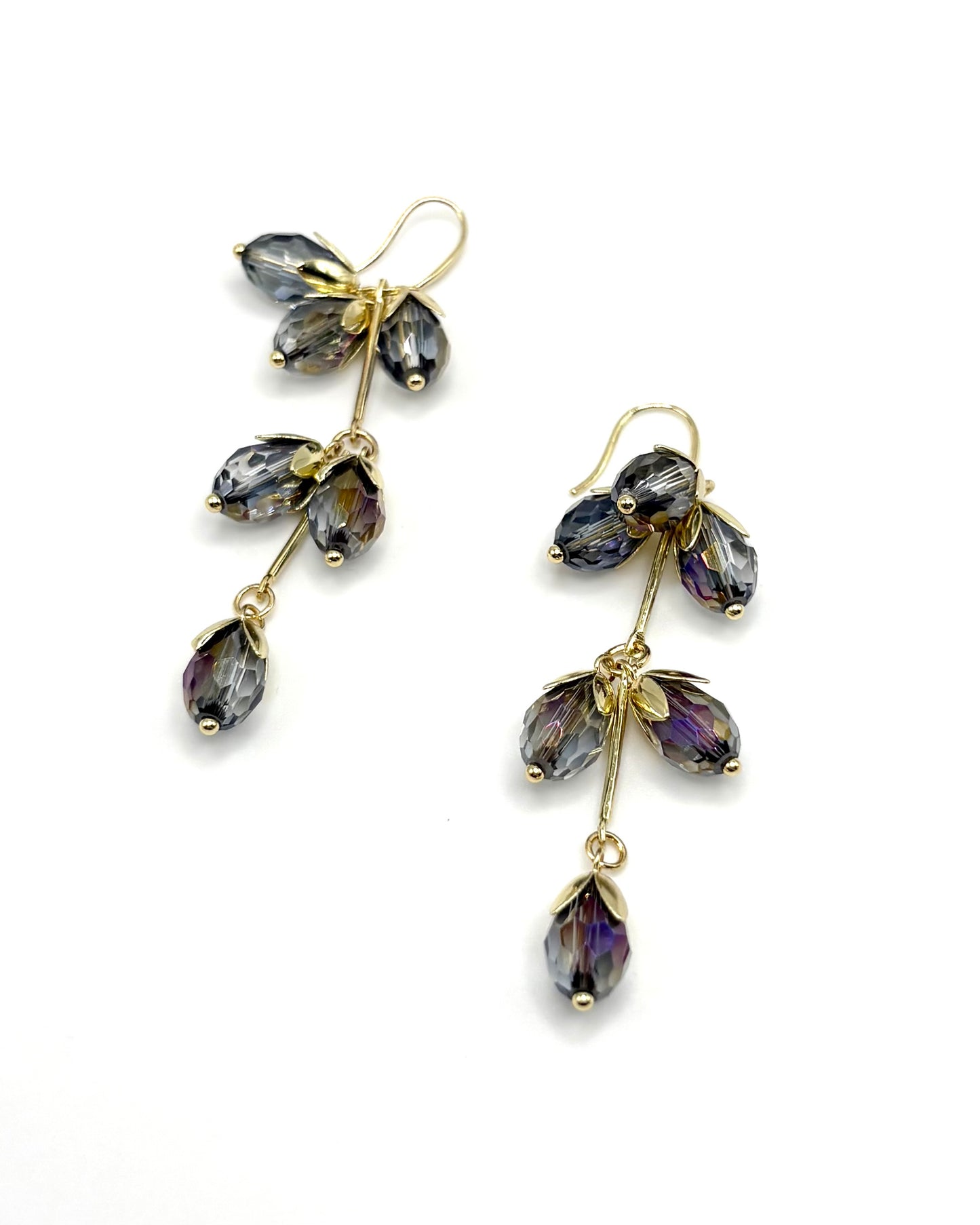 Cluster Drop Earrings