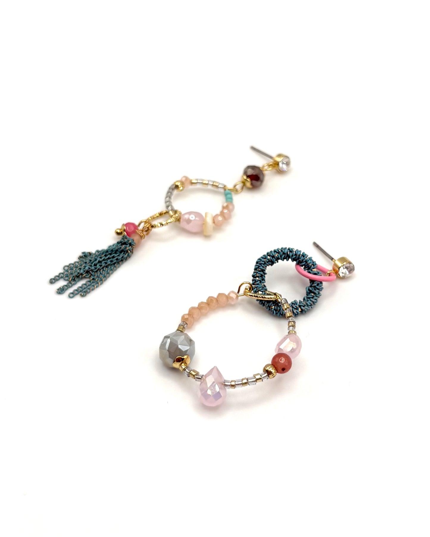 Miss Match Drop Earrings