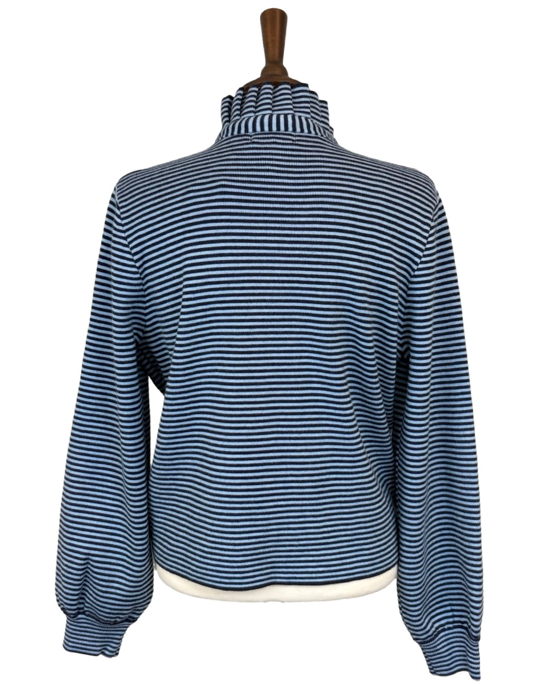 Harlow Stripe Frill Collar Cardigan