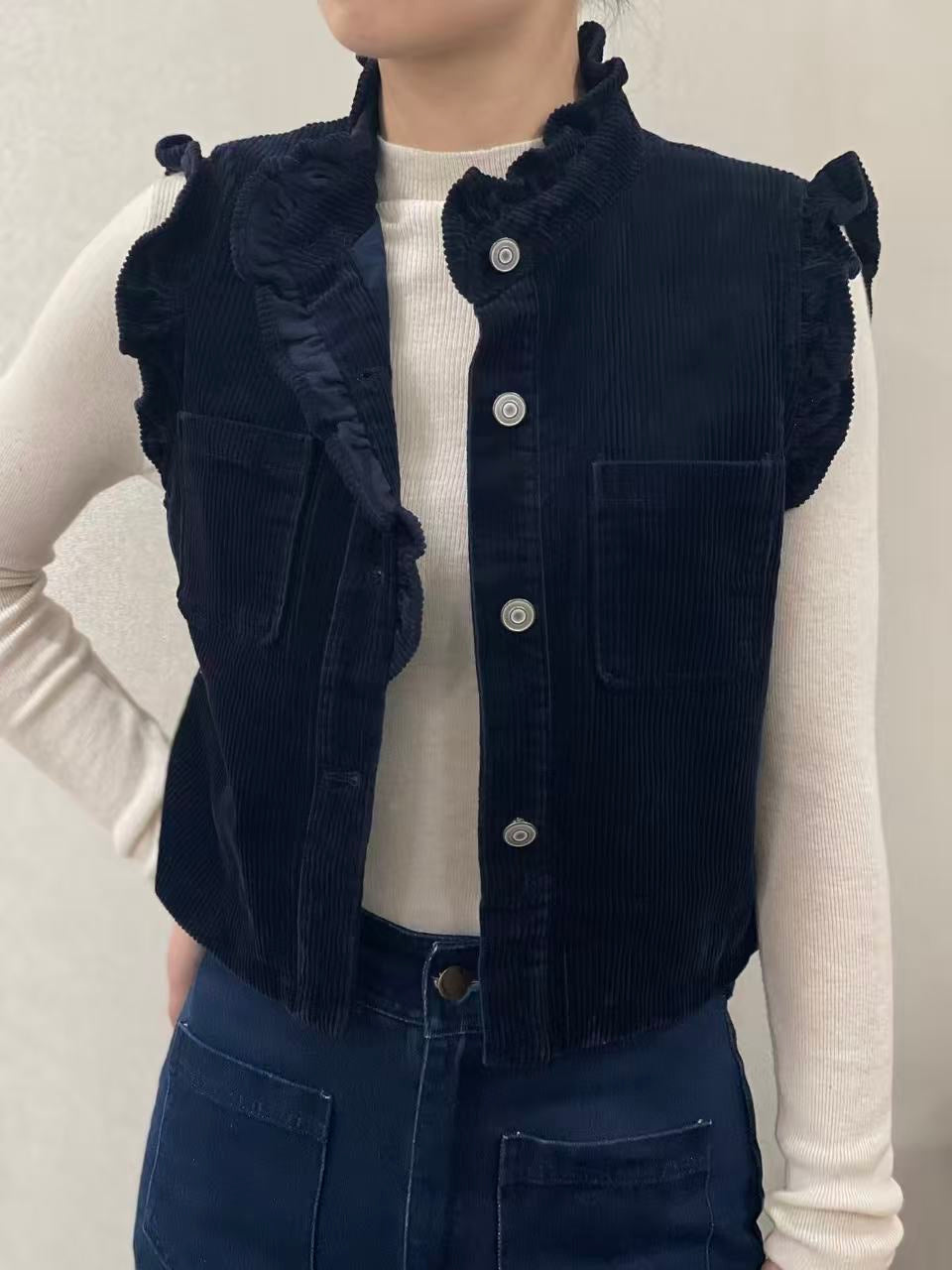 Hettie Cord Gilet