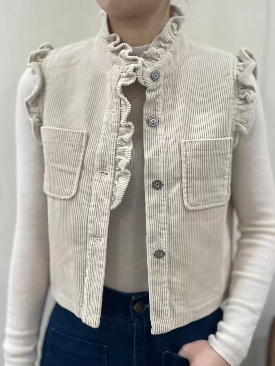 Hettie Cord Gilet