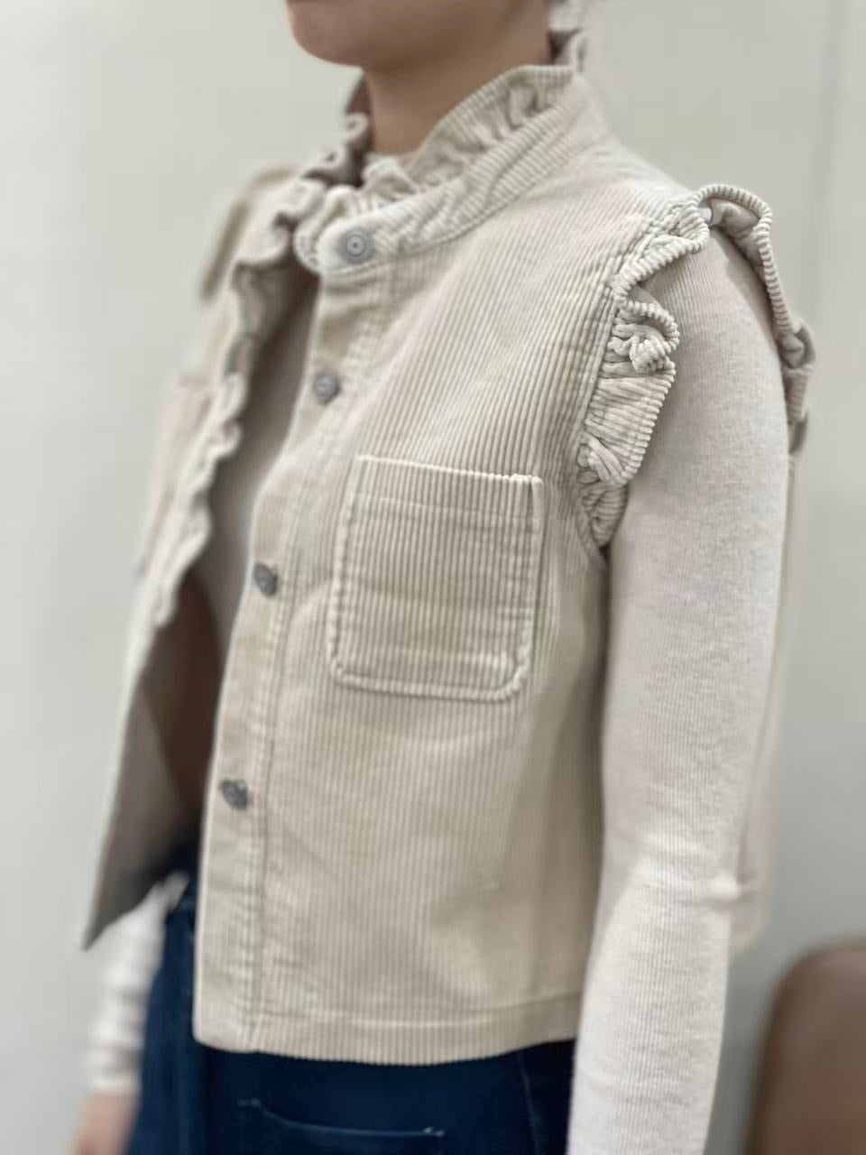 Hettie Cord Gilet