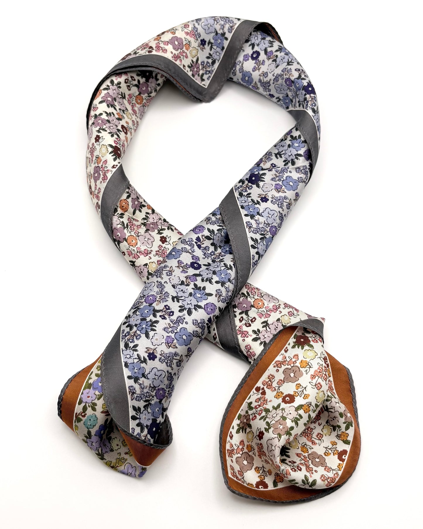 100% Silk Scarf - Large Double Sided