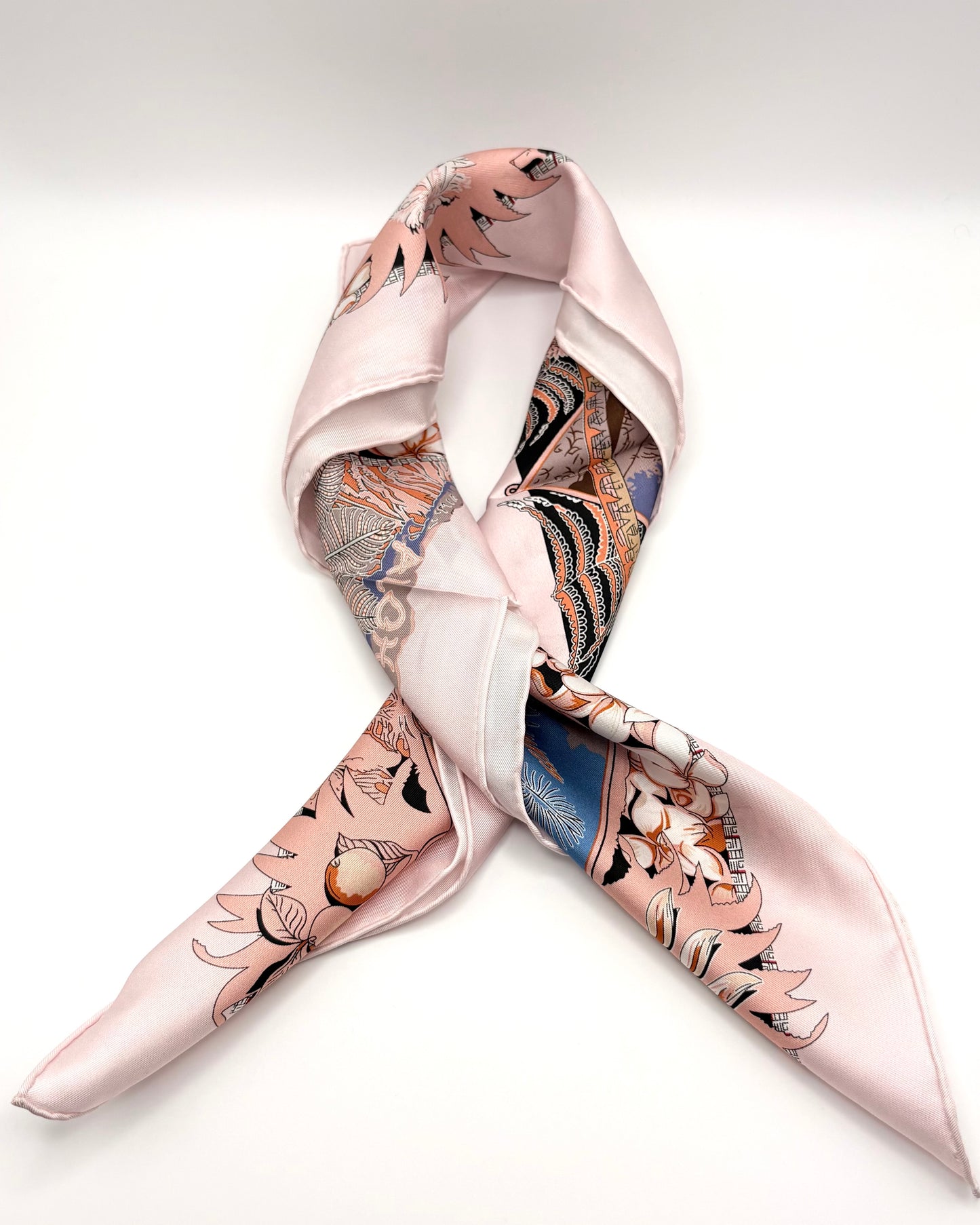 100% Silk Scarf - Large