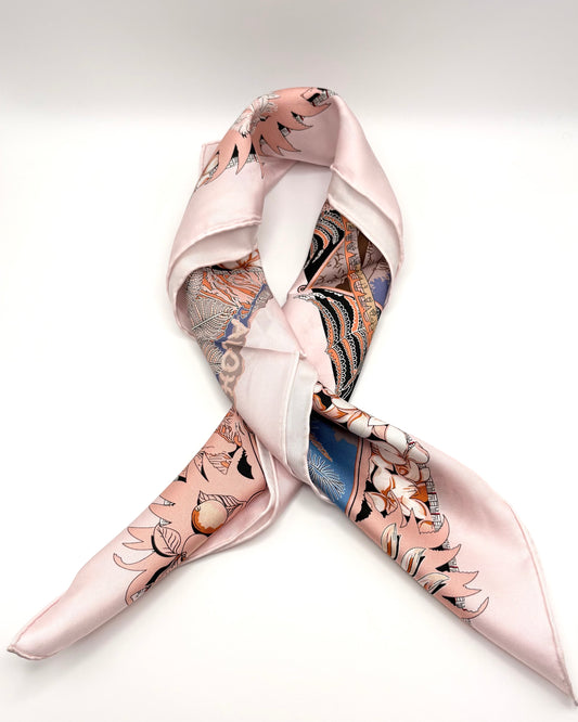 100% Silk Scarf - Large