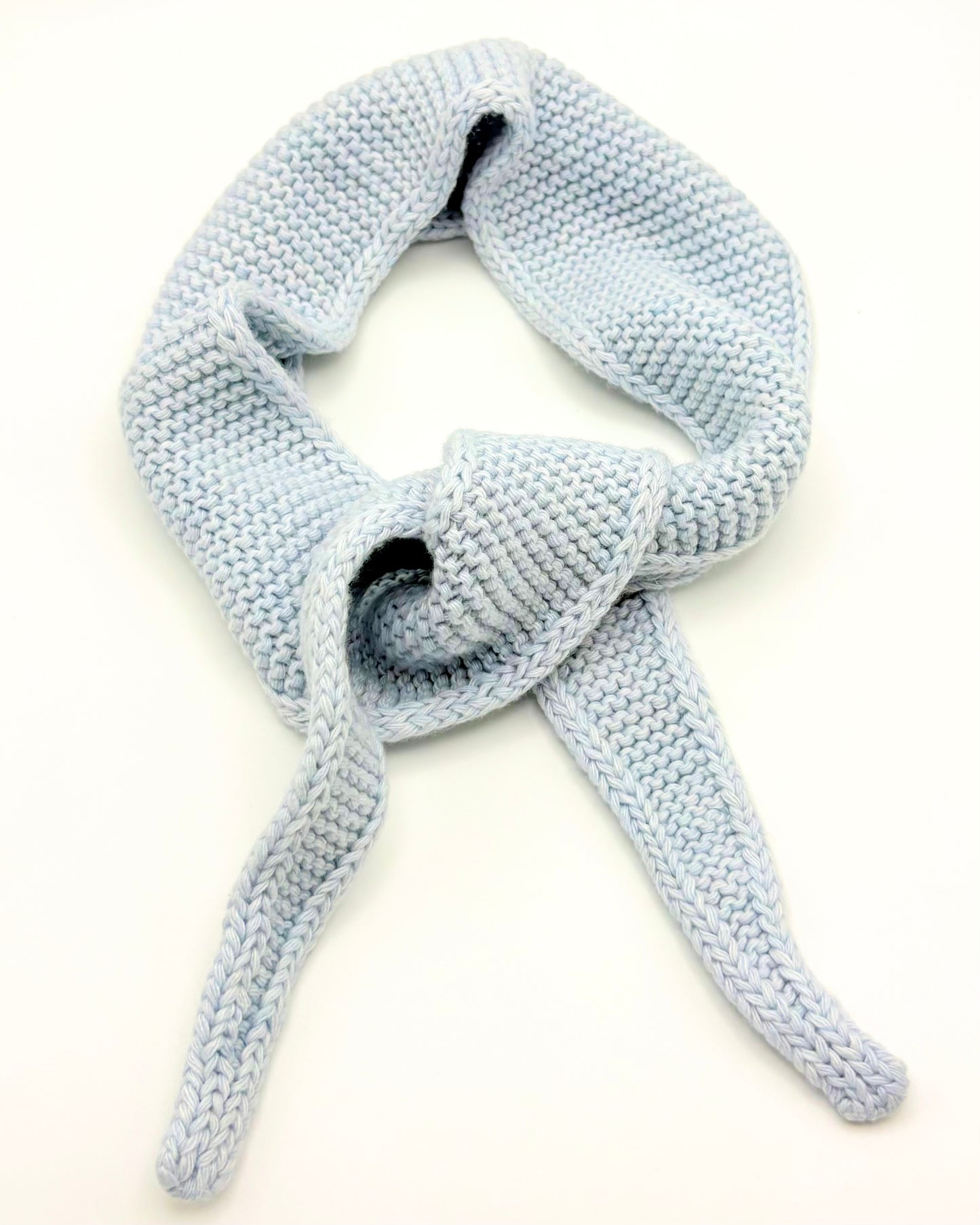 Wool Cashmere Mix Neck Scarf