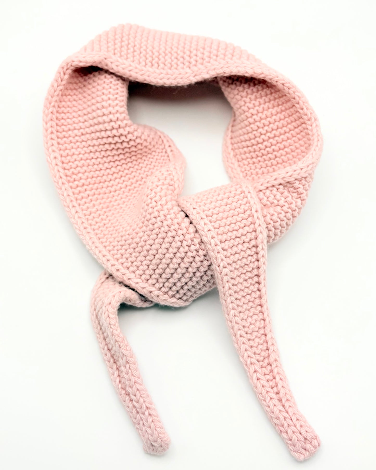 Wool Cashmere Mix Neck Scarf