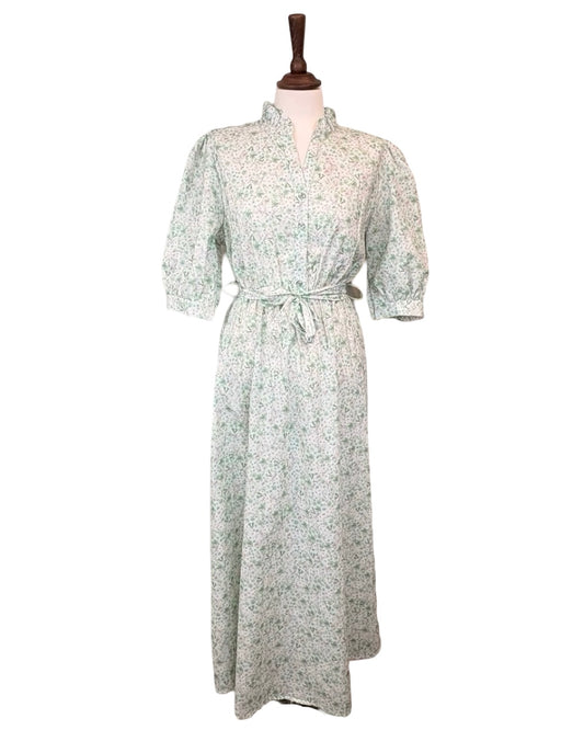 Greta Tie Waist Floral Dress