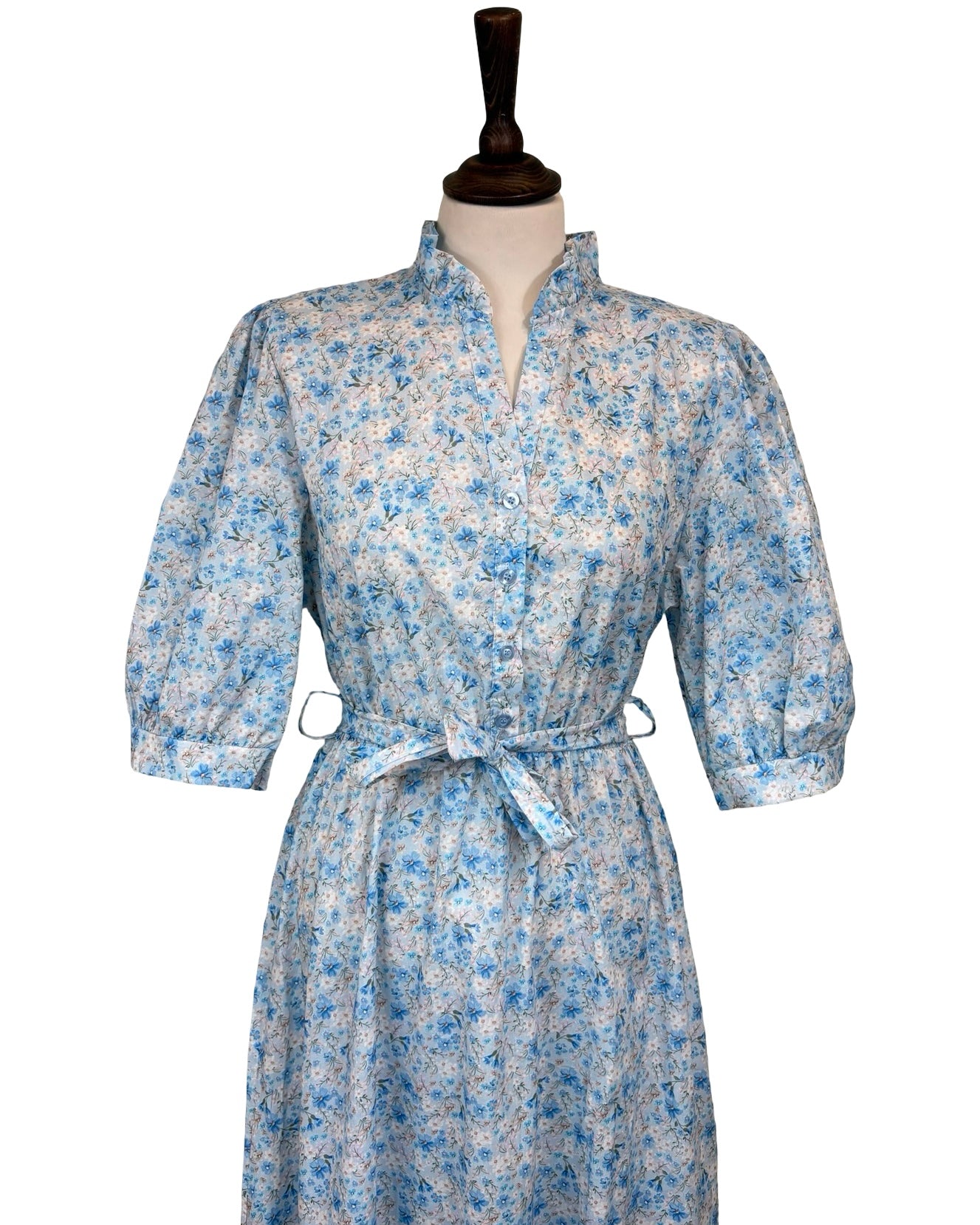 Greta Tie Waist Floral Dress
