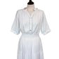 Carolyn White Embroidered Dress