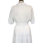 Carolyn White Embroidered Dress