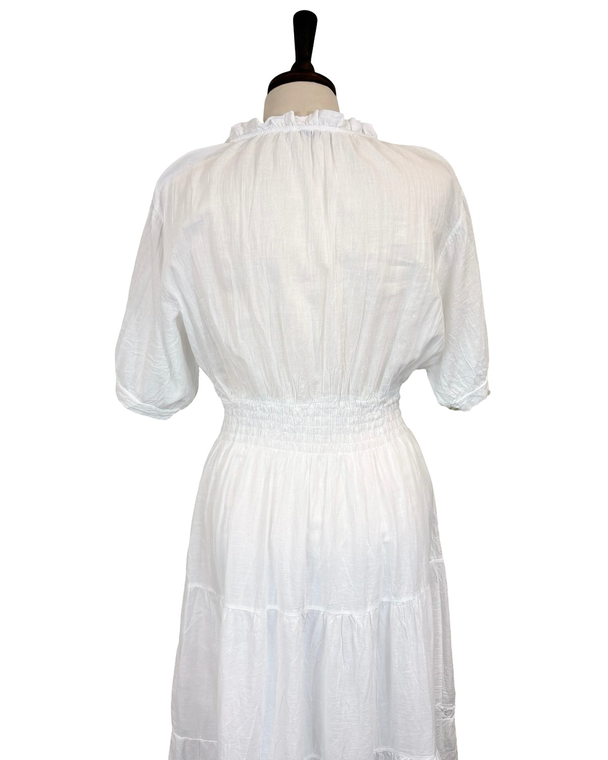Carolyn White Embroidered Dress