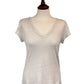 Cassandra Linen V Neck Top