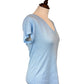 Cassandra Linen V Neck Top