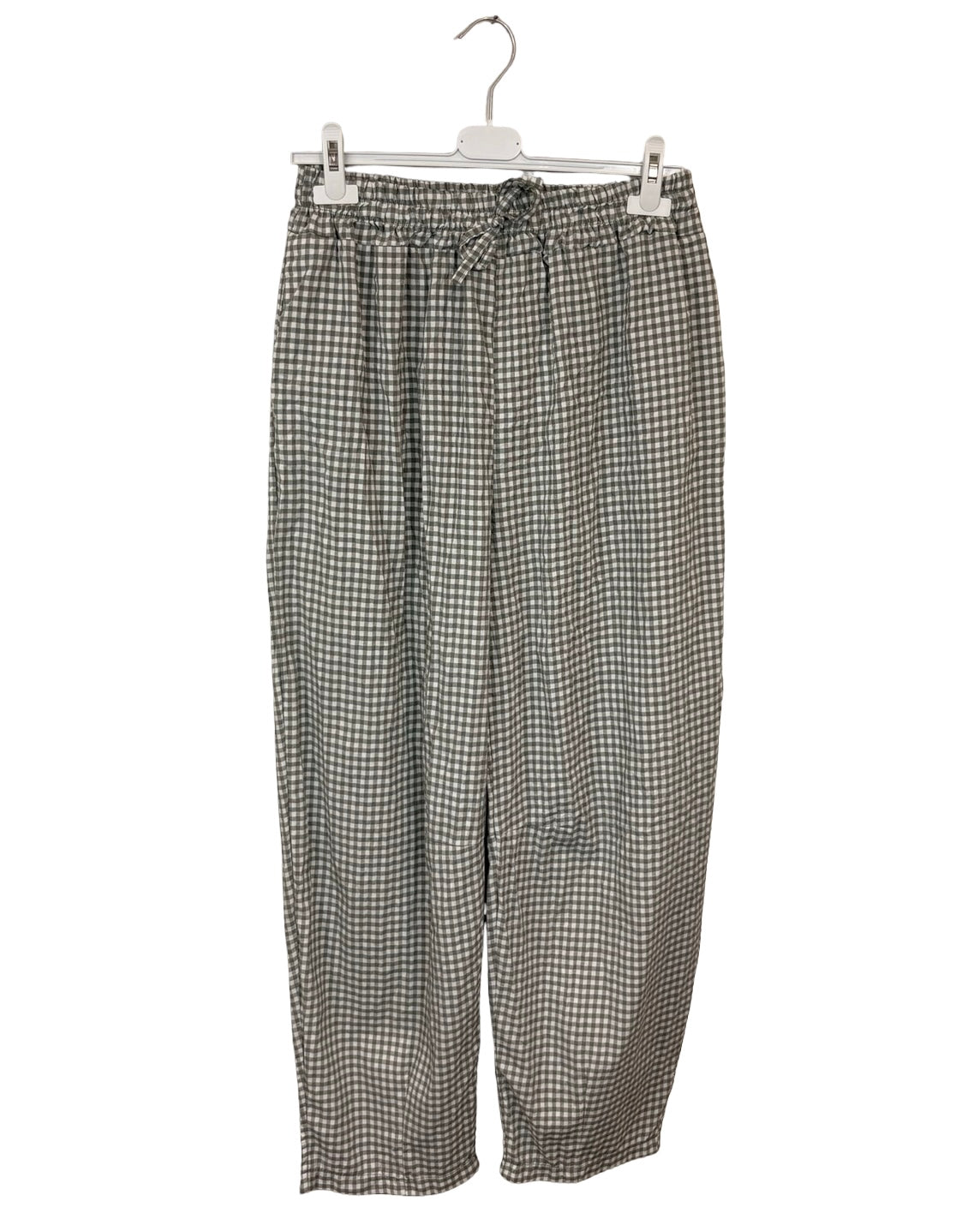 Jane Tapered Gingham Trousers