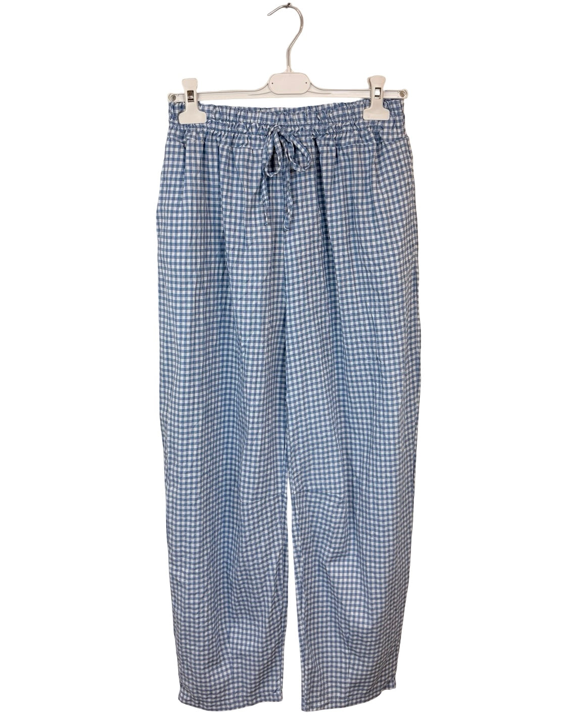 Jane Tapered Gingham Trousers