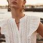 Aria Cap Sleeve Blouse