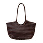 Woven Leather Handbag