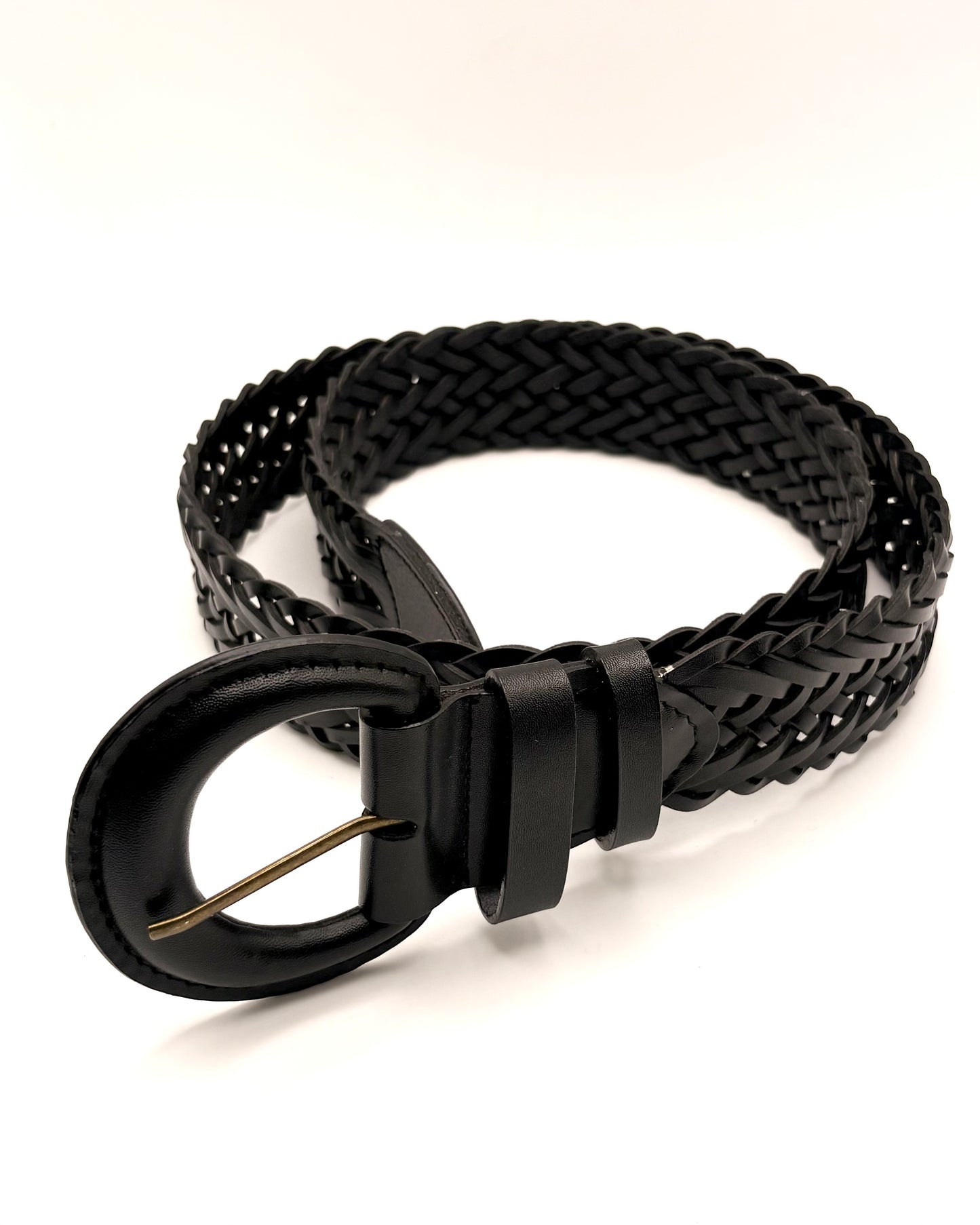 Woven Leather Belt