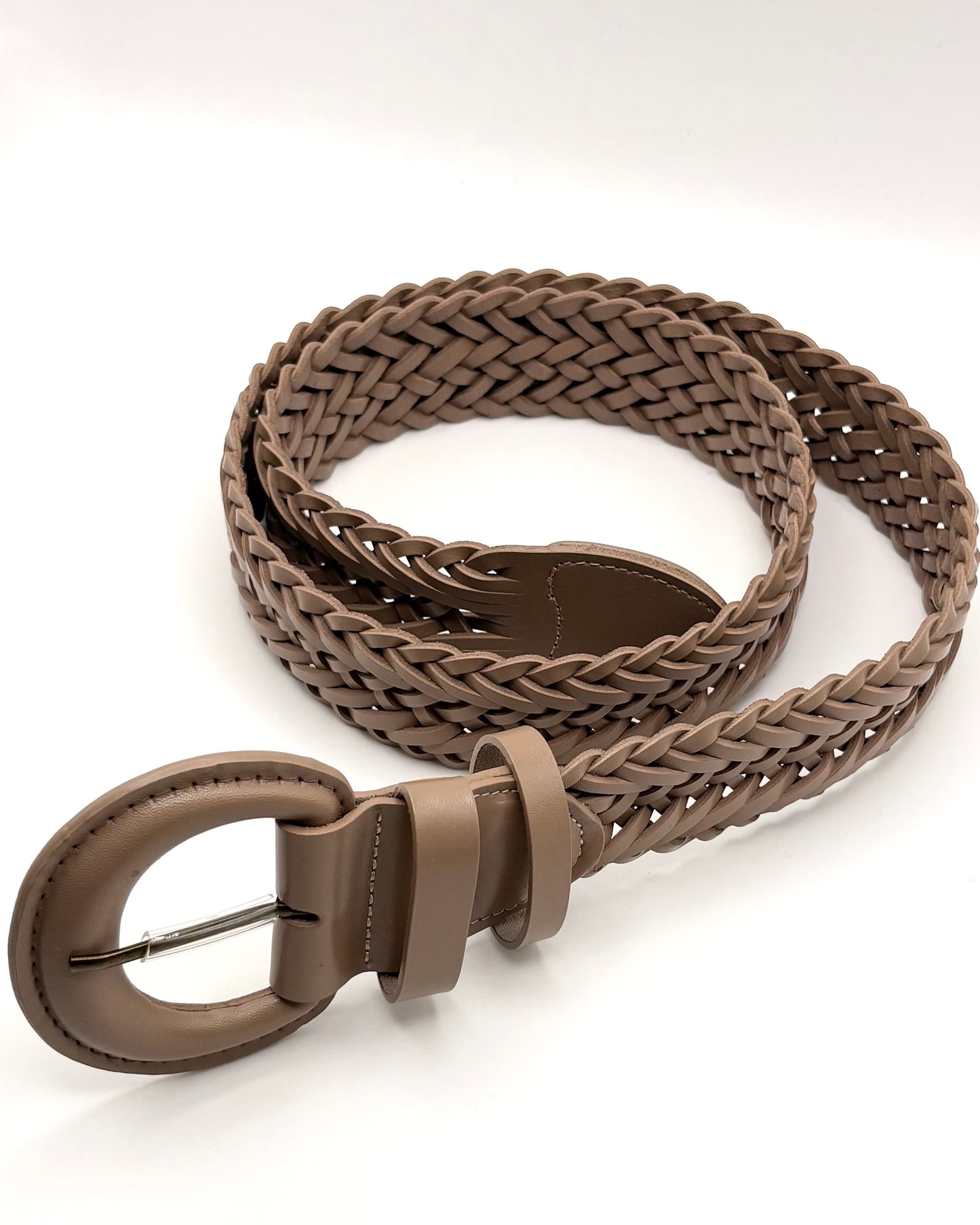 Woven Leather Belt