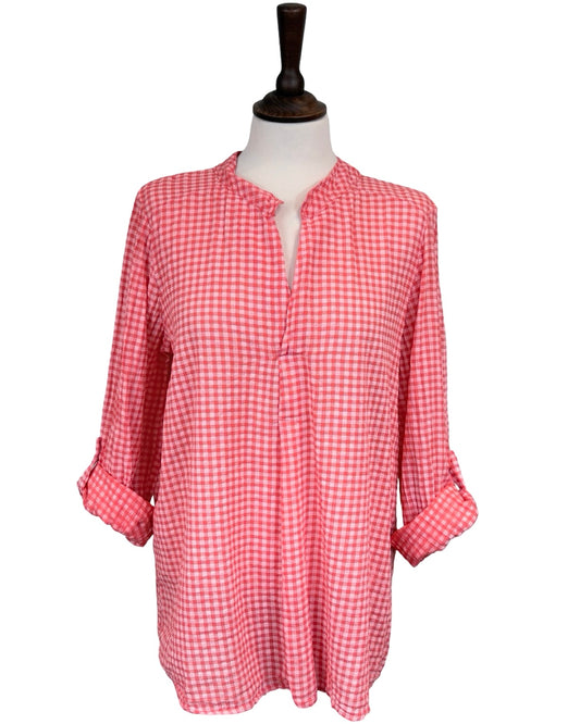 Heather Gingham Shirt