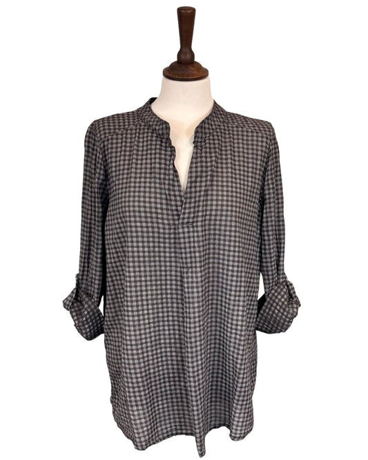 Heather Gingham Shirt
