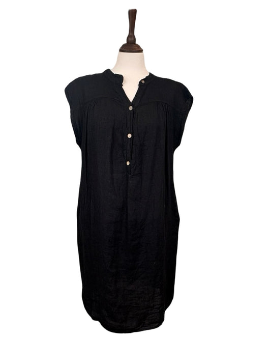 Melanie Linen Shirt Dress