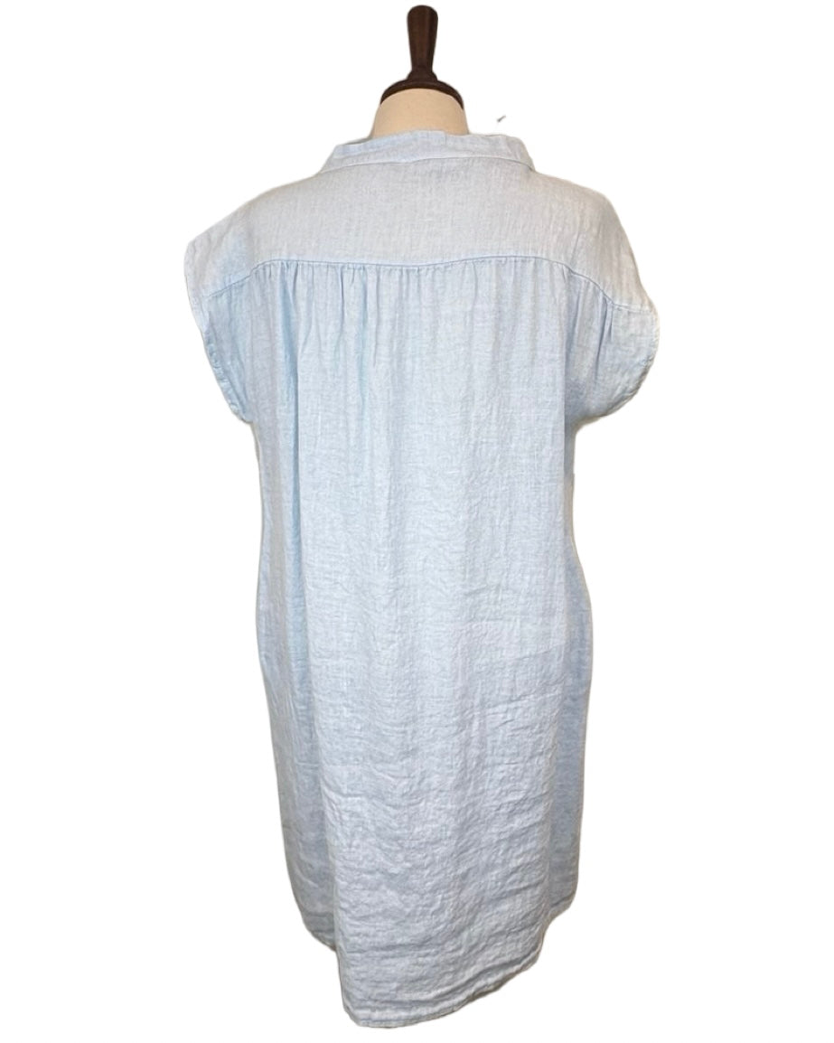 Melanie Linen Shirt Dress