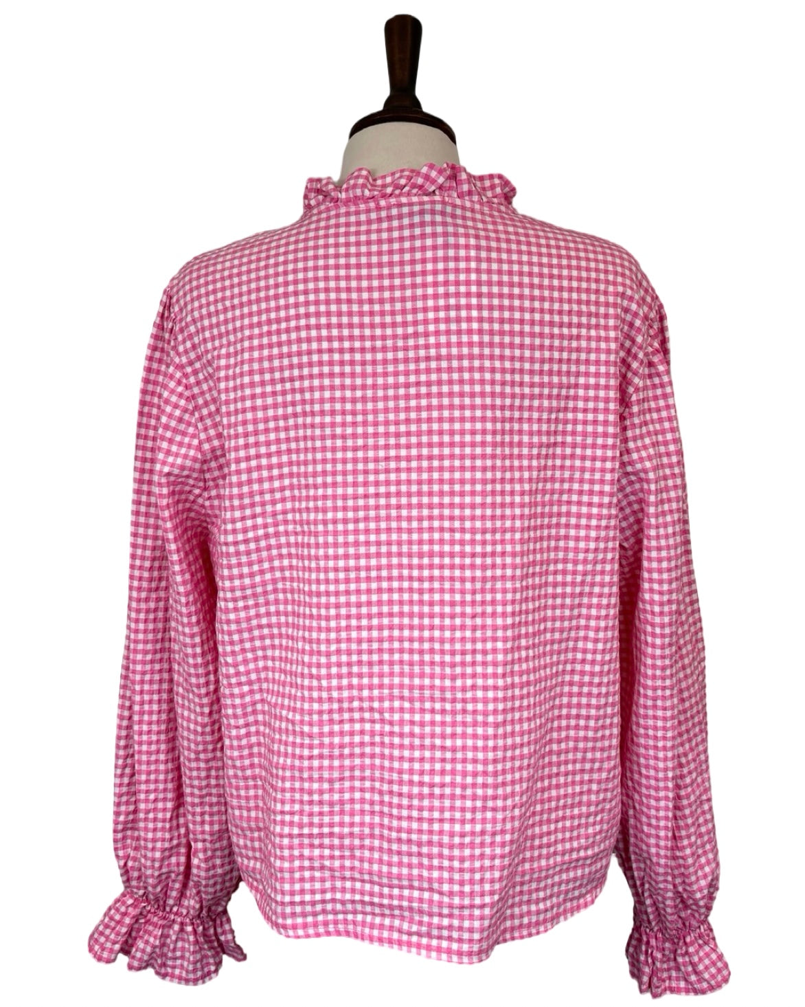 Bell Gingham Blouse