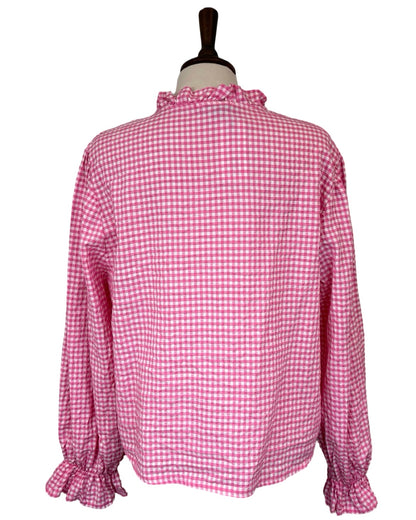 Bell Gingham Blouse