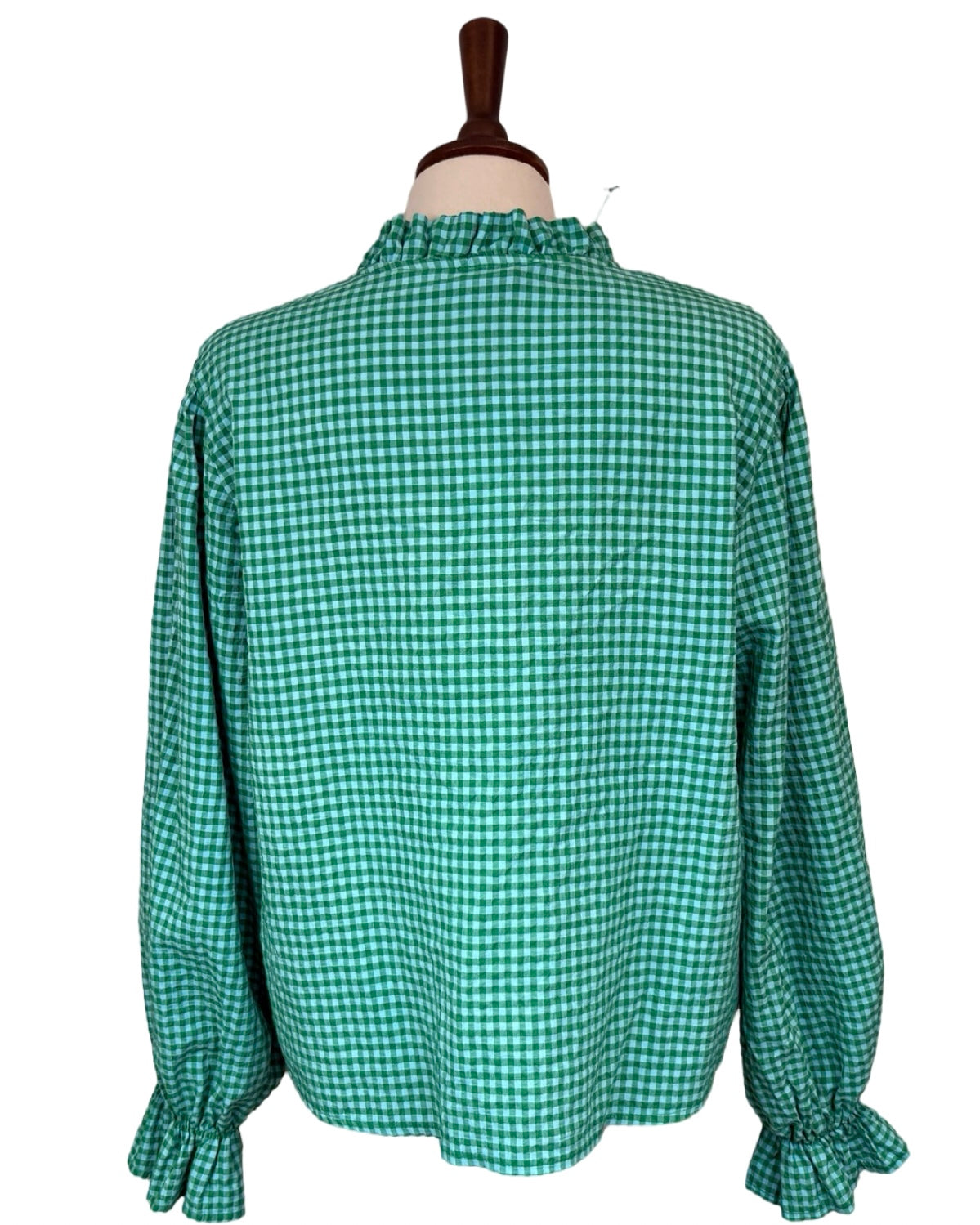 Bell Gingham Blouse
