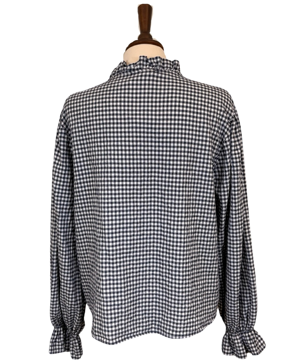 Bell Gingham Blouse