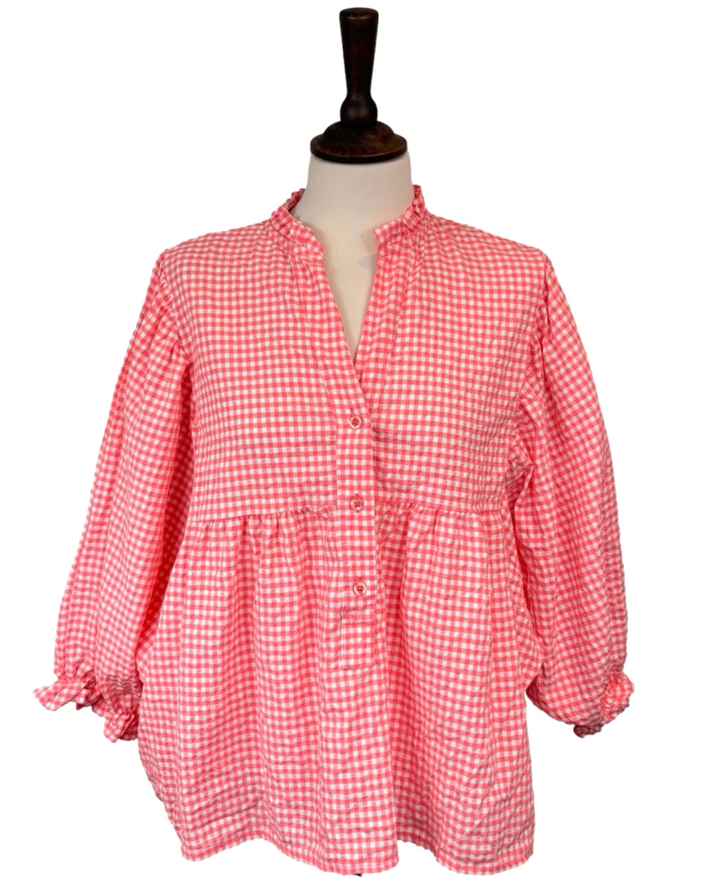 Betty Gingham Blouse