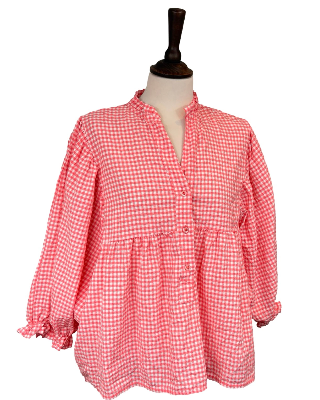 Betty Gingham Blouse