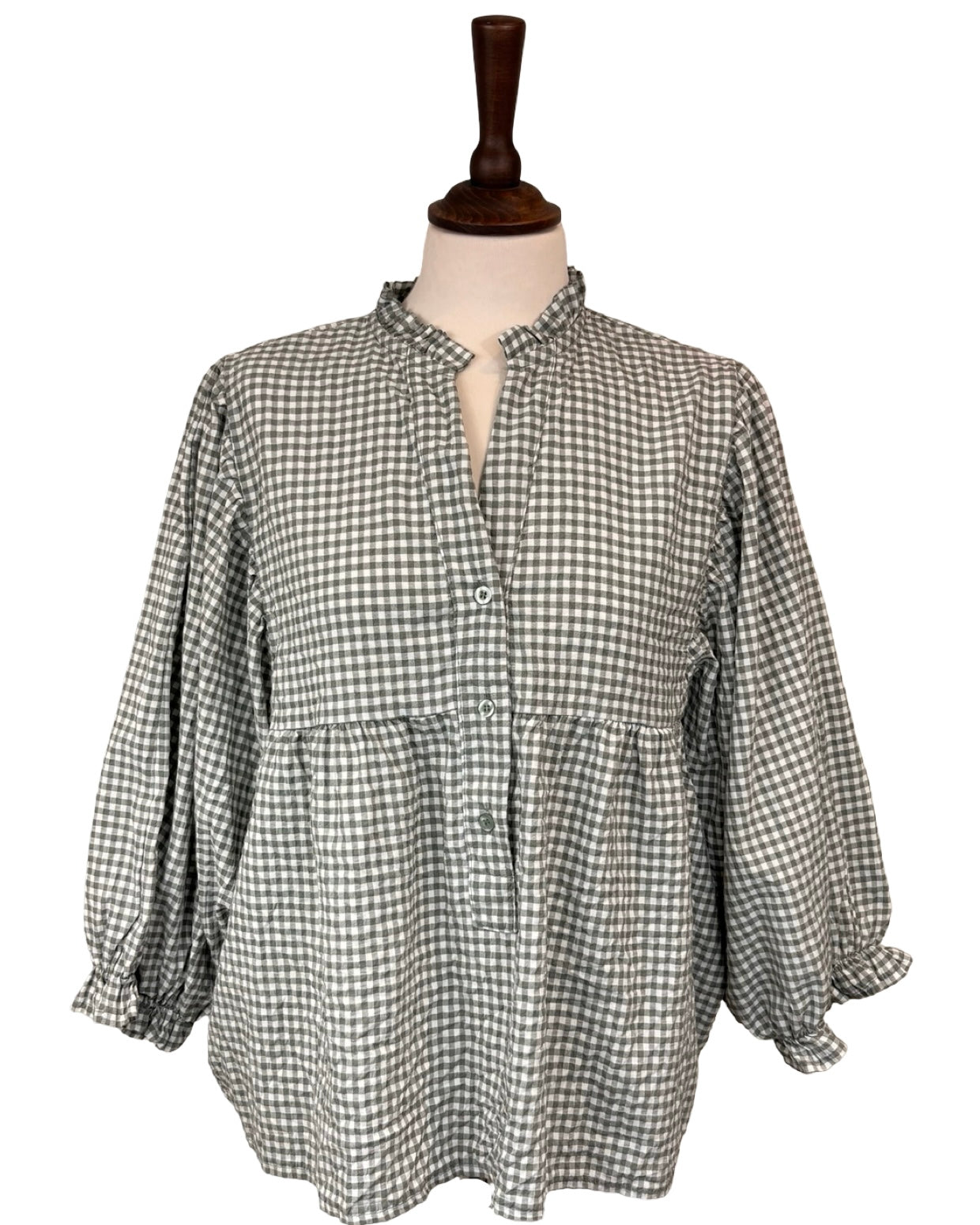 Betty Gingham Blouse